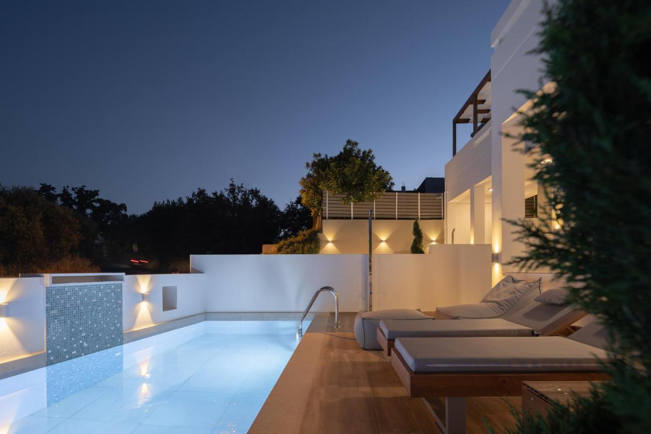 De Light Boutique Villas I II & III - Close To Rethymno, By Thinkvilla Atsipopoulo Екстериор снимка