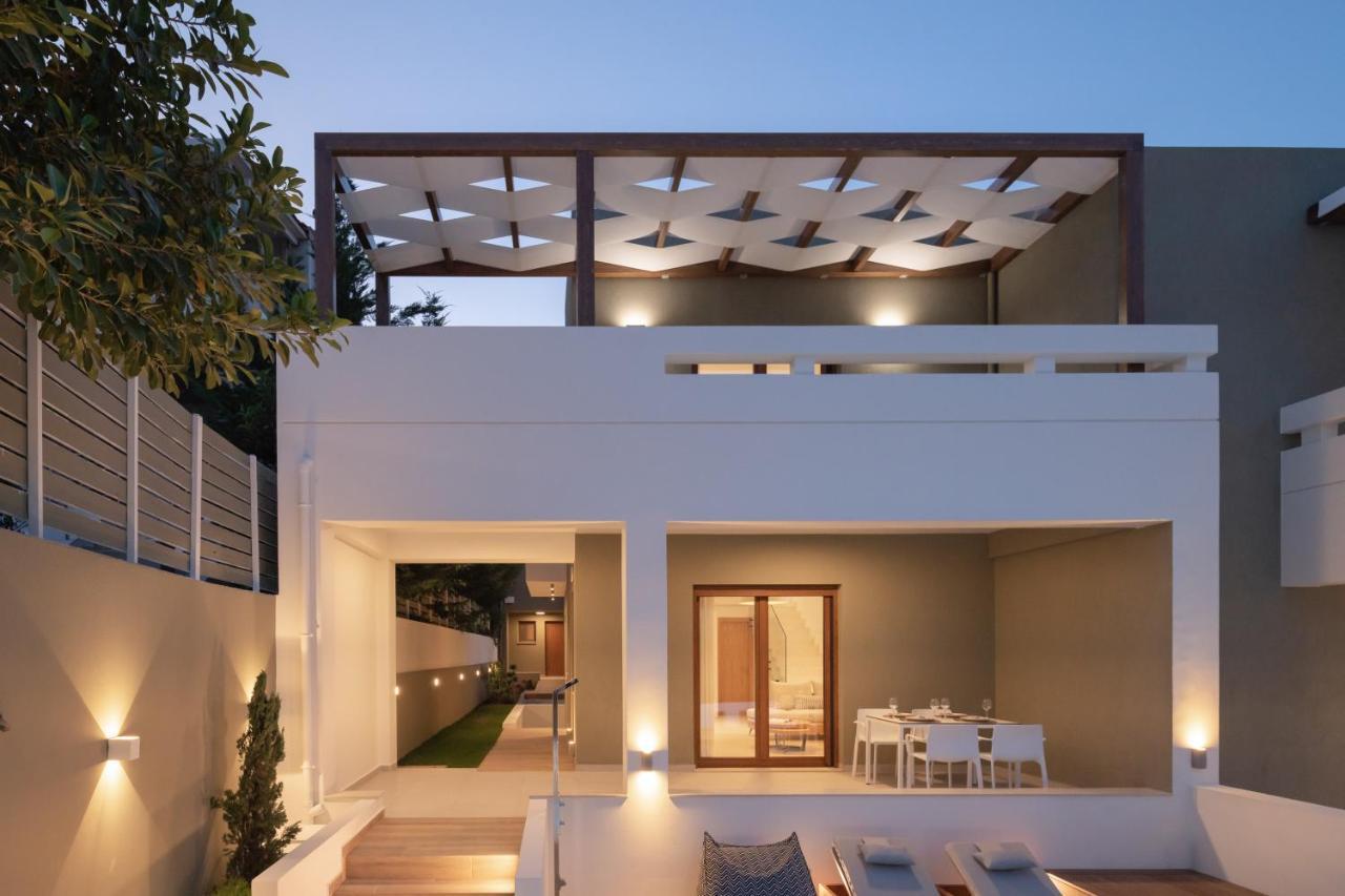De Light Boutique Villas I II & III - Close To Rethymno, By Thinkvilla Atsipopoulo Екстериор снимка