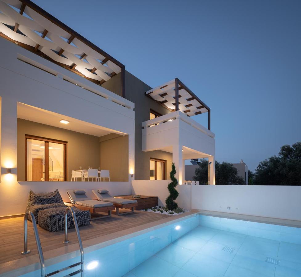 De Light Boutique Villas I II & III - Close To Rethymno, By Thinkvilla Atsipopoulo Екстериор снимка