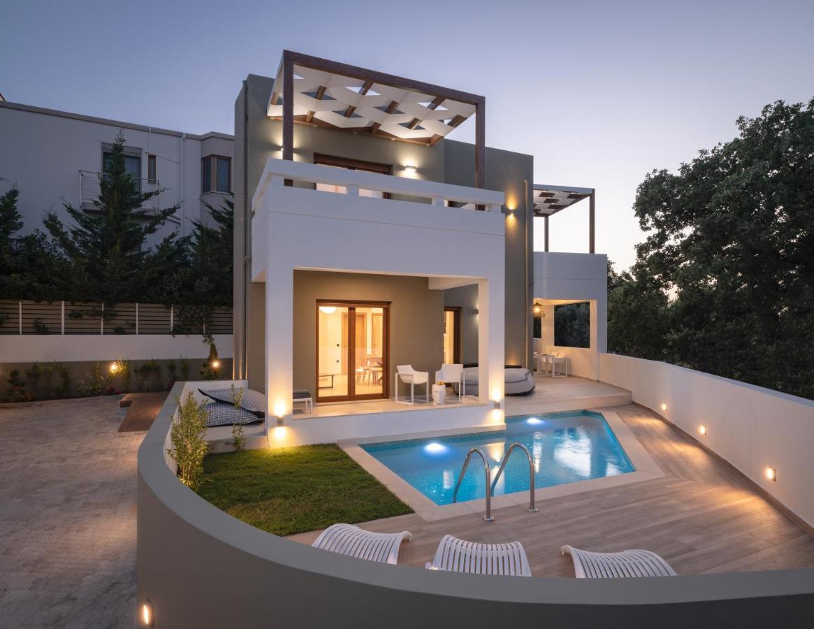 De Light Boutique Villas I II & III - Close To Rethymno, By Thinkvilla Atsipopoulo Екстериор снимка